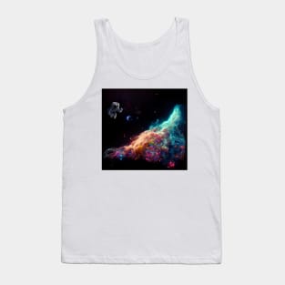 Psychedelic Astronaut Tank Top